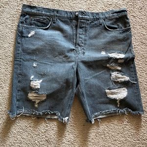 Ksubi black Jean shorts